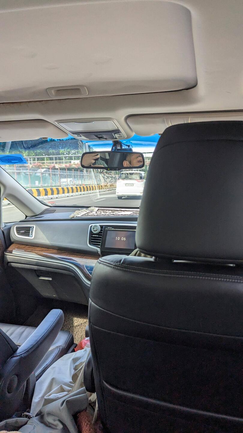 Der Gebetsteppich im Taxi darf nicht fehlen