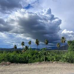 Dann quer über die Berge