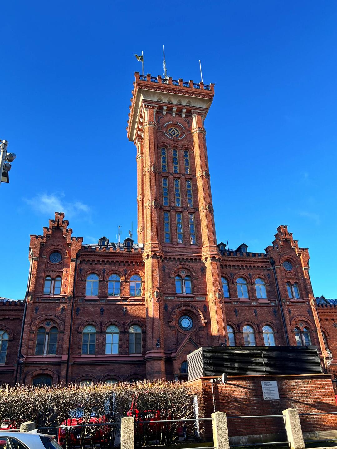 Fire museum when we went past yesterday