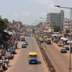 Zentrum von Bissau