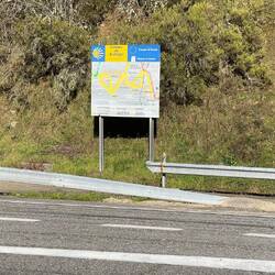 Wie gut das der Plan auf der anderen Seite der Autobahn war.