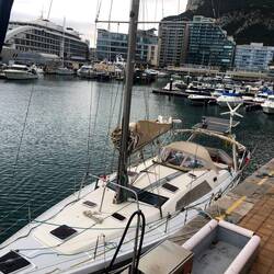 We were so tired that we stopped for the rest of the night at the gas station