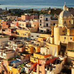 Marina di Corricella vu du nord
