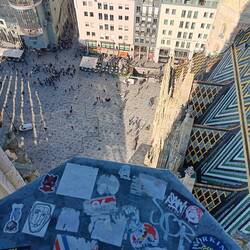 View from the tower of St. Stephen Cathedral