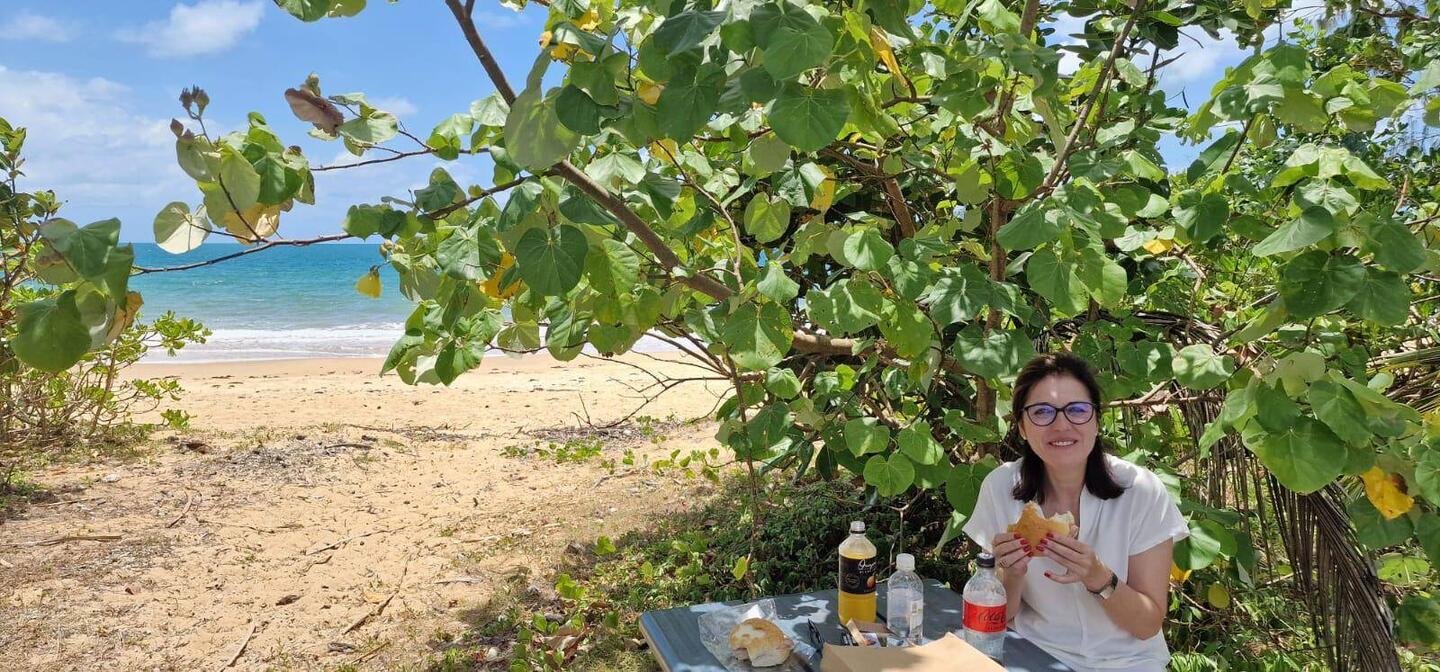 Picknick am Mission Beach