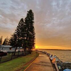 ... und schon wieder geht die Sonne unter.