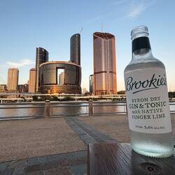 Brisbane im Abendlicht