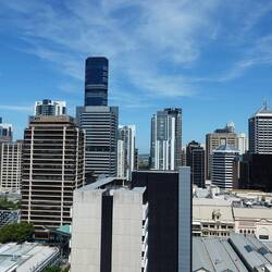 Blick aus dem Uhrturm