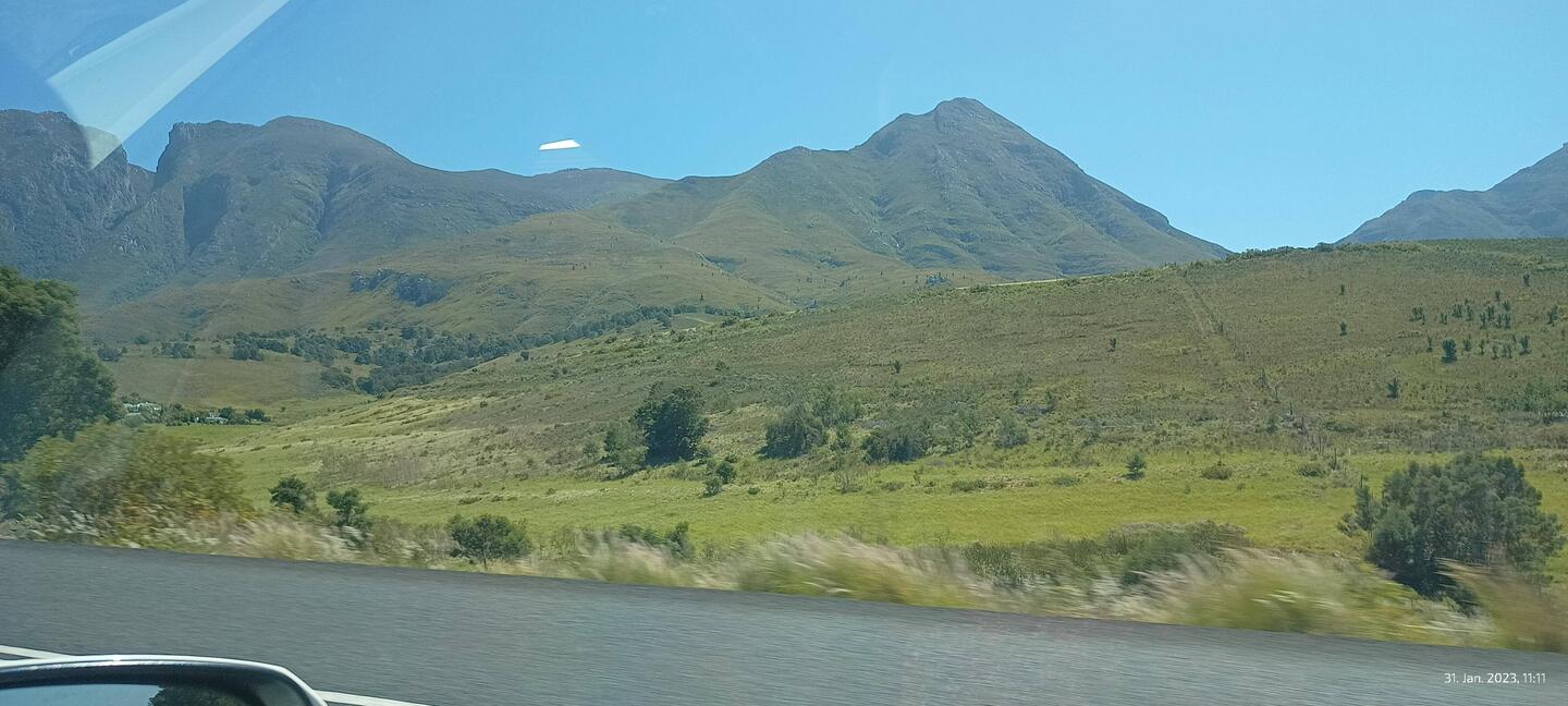 Unterwegs von Knysna in Richtung Noordewoer