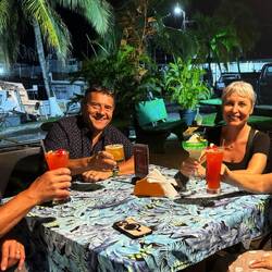 Abschiedsabend mit Rudi und Sabina von der SY Wasabi