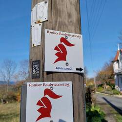 Raubrittersteig - toller Weg