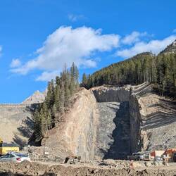 Steinbruch am Cougar Creek