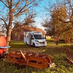Unser privater Stellplatz