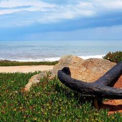 Not only an old & rusty anchor. Also a strong symbol.