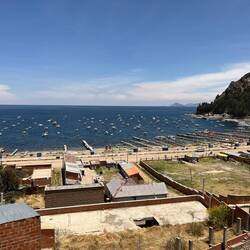 Der Tourismus hält sich in Copacabana (noch) in Grenzen