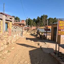 Die letzten Meter bis zur Unterkunft