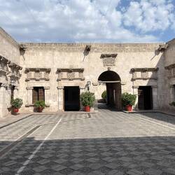 Schöner kolonialer Baustil