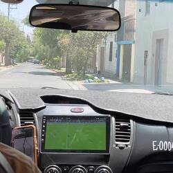 Wir lassen uns zum Busbahnhof fahren