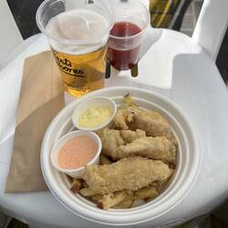 Fish & Chips & Beer für Andi