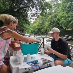 Kleine Erfrischung zum Abschluss 😁