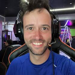 Andi, wenn er mal wieder mit seinen Freunden spielen darf