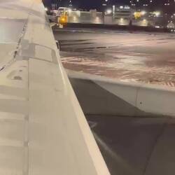 De-icing underway
