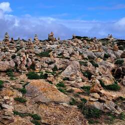 Die letzten Steinmännekes vor Amerika