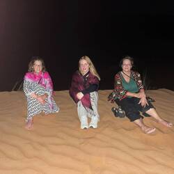 Nachts unter dem Sternenhimmel