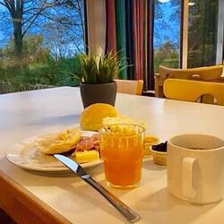 Frühstück im Juhesryle ... so wie früher