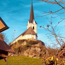 Dorfkirche bei Tag
