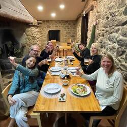 My fellow pilgrims from the Czech Republic and Portugal.