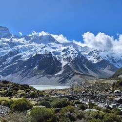 3 Hängebrücken lagen auf dem Weg