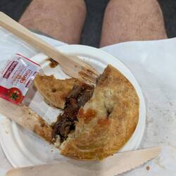 Angus beef meat pie
