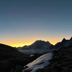 Morgenstimmung im Himalaya