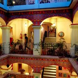 Unser Hostel in Oaxaca