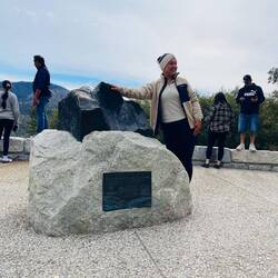 Ich hatte den Auftrag, die Hand an den Half Dome zu legen!😂