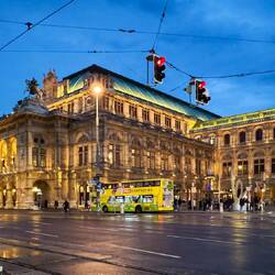 The Wiener Staatsoper was built between 1861-1869 — Vienna, Austria.