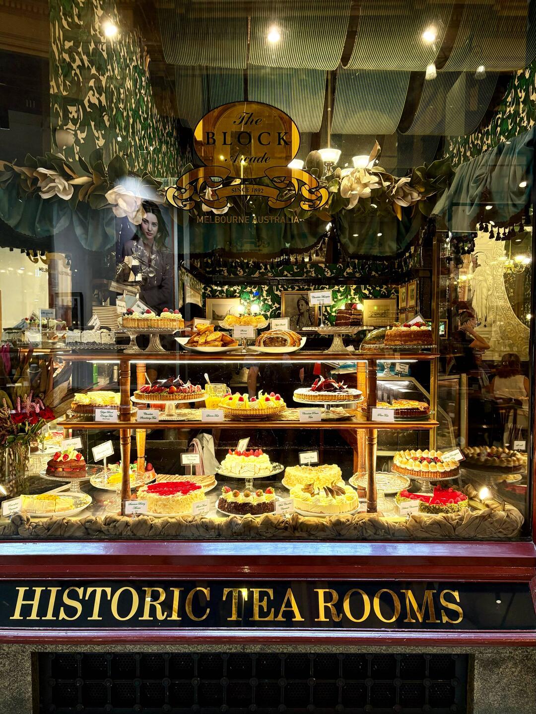 The Block Arcade - Tea room ❤️