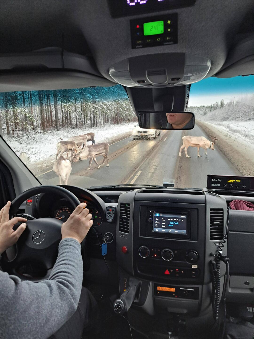 Auf dem Weg nach Luosto