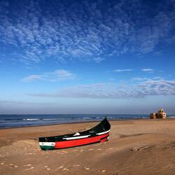 Found remnants of a hopeful successful clandestine immigration from Morocco