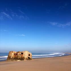 Remains of German invasion