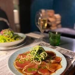 Thunfischcarpaccio