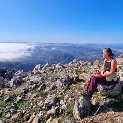 Eine Nebeldecke, wie bei uns in den Bergen!