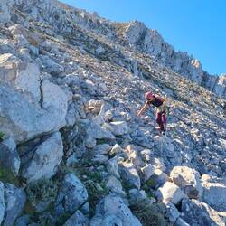 Steine und nochmals Steine!