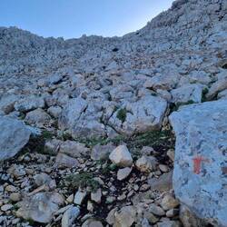 Unwegsam und steil "oppsi"!