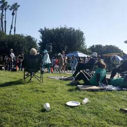 Alle warten schon auf den Auftritt