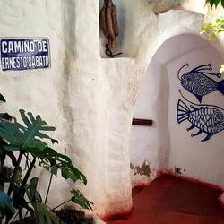 Entrance in Casapueblo.