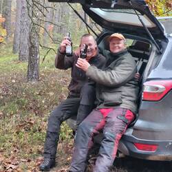 Schön, wenn man ein gemeinsames Hobby hat!