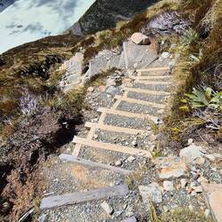 Und runter ging es wieder