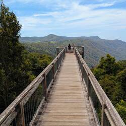 Skywalk im Dorringo Nationalpark
